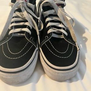 Size 2 kids Van high tops.